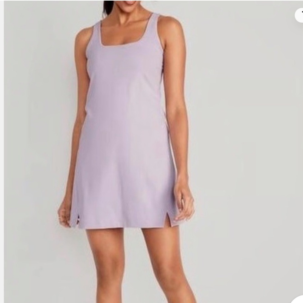 Old Navy Active PowerSoft Square-Neck Athletic Dress